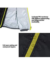 Load image into Gallery viewer, Little Donkey Andy Women&#39;s Waterproof Cycling Bike Jacket with Hood, Running Rain Jacket, Windbreaker, Ultralight Packable Black Size L
