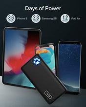 Load image into Gallery viewer, INIU Portable Charger, Slimmest and Lightest 10000mAh Dual 3A High-Speed Power Bank USB C Input&amp;Flashlight Battery Pack Compatible with iPhone XS X 8 Plus Samsung S20 Google LG iPad etc.[2020 Upgrade]
