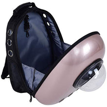 Load image into Gallery viewer, Giantex Astronaut Pet Cat Dog Puppy Carrier Travel Bag Space Capsule Backpack Breathable (Golden)
