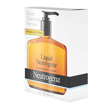 Load image into Gallery viewer, Liquid Neutrogena Fragrance-Free Gentle Facial Cleanser with Glycerin, Hypoallergenic &amp; Oil-Free Mild Face Wash, 8 fl. oz
