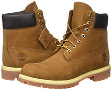 Load image into Gallery viewer, Timberland Men's 6 inch Premium Waterproof Boot, Rust Nubuck, 13

