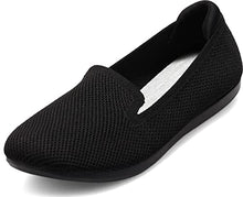 Load image into Gallery viewer, Clarks womens Carly Dream Loafer, Black Solid Knit, 11 US
