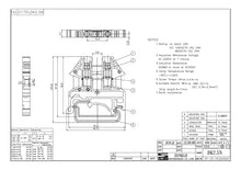 Load image into Gallery viewer, Dinkle UL Listed DIN Rail Terminal Block Kit #1 Red/Black Dinkle 20 DK2.5N 12 AWG Gauge 20A 600V Ground DK2.5N-PE Jumper DSS2.5N-10P End Covers End Brackets
