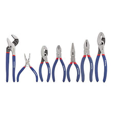 Load image into Gallery viewer, WORKPRO 7-piece Pliers Set (8-inch Groove Joint Pliers, 6-inch Long Nose, 6-inch Slip Joint, 4-1/2 Inch Long Nose, 6-inch Diagonal, 7-inch Linesman, 8-inch Slip Joint) for DIY &amp; Home Use
