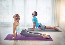 Load image into Gallery viewer, Ewedoos Yoga Mat Non Slip TPE Yoga Mats Exercise Mat Eco Friendly Workout Mat for Yoga, Pilates and Floor Exercise Thick Fitness Mat Carry Strap Included (Purplepink)
