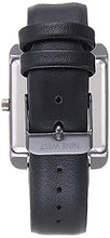 Load image into Gallery viewer, Nine West Women Japanese Quartz Dress Watch with Faux Leather Strap, Black, 18 (Model: NW/2117GYBK)
