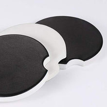 Load image into Gallery viewer, Sublimation Blanks Absorbent Car Coasters 6pcs, Auto Coasters for Cup Holders, Ceramic Car Coasters Absorb Spills to Keep Cupholders Clean (Black)
