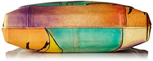 Anna by Anuschka Convertible Tote Bag-Leather, Sunflower Safari