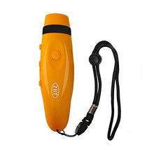 Load image into Gallery viewer, Electronic Whistle with Lanyard, USB Charging 3 Tone High Volume Spalding Emergency Whistle for Referee Coaches Teacher, Outdoor Camping Hiking Boating Safety Whistles
