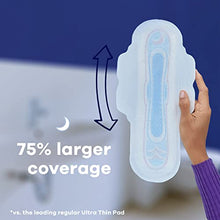 Load image into Gallery viewer, Always Ultra Thin Feminine Pads for Women, Size 5, Extra Heavy, Overnight Absorbency with Wings, 46 Count x 2 Packs (92 Count Total)
