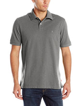 Load image into Gallery viewer, IZOD Men's Heritage Solid Pique Polo, Carbon Heather, XX-Large

