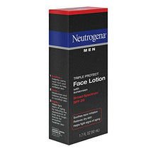Load image into Gallery viewer, Neutrogena Triple Protect Face Lotion for Men, SPF 20, 1.7 Ounce
