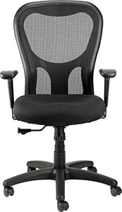 Eurotech Seating Apollo MM9500 High Back Mesh Chair, Black