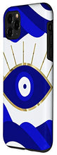 Load image into Gallery viewer, iPhone 11 Pro Max Lava All Seeing Blue Evil Eye Case
