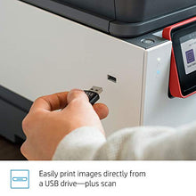 Load image into Gallery viewer, HP OfficeJet Pro 8035 All-in-One Wireless Printer - Includes 8 Months of Ink, HP Instant Ink, Works with Alexa - Coral (4KJ65A)
