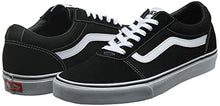 Load image into Gallery viewer, Vans Women's WM Ward Sneaker, Black ((Suede/Canvas) Black/White Iju), 7
