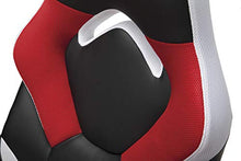 Load image into Gallery viewer, OFM ESS Collection Racing Style Bonded Leather Gaming Chair, in Red/White (ESS-3085-RED-WHT)
