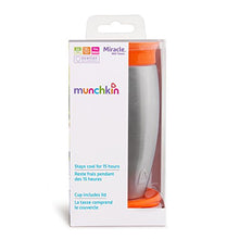 Load image into Gallery viewer, Munchkin Miracle Stainless Steel 360 Sippy Cup, Orange, 10 Ounce
