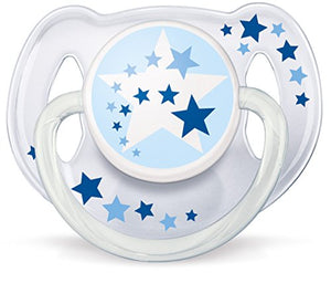 Philips Avent BPA-free Glow in the Dark Night Time Soothers (6-18 Months) 2 Packs of 2