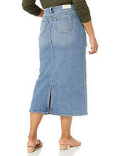 Load image into Gallery viewer, SLINK Jeans Women's Plus Size Jackie Long Denim Skirt, 18
