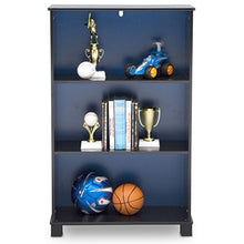 Load image into Gallery viewer, Delta Children Deluxe 3-Shelf Bookcase - Ideal for Books, Decor, Homeschooling &amp; More, DC Comics Batman
