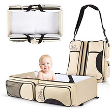 Load image into Gallery viewer, Koalaty 3-in-1 Universal Baby Travel Bag, Portable Bassinet Crib, Changing Station, Diaper Bag for infants and newborns. The best baby shower gift for new mom and dad.
