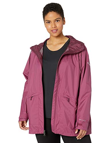 Columbia Women’s Arcadia Casual Jacket—Plus Size , Wine Berry, 1X