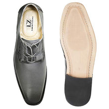 Load image into Gallery viewer, LIBERTYZENO Oxford Dress Shoes for Men Formal Manmade Leather Classic Tread Design Lace Up Casual Shoes Grey
