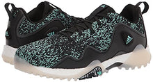 Load image into Gallery viewer, adidas Men's Codechaos 21 Primeblue Spikeless Golf Shoes, Core Black/Acid Mint/Grey Six, 11.5
