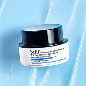 Belif the True Cream Aqua Bomb | Moisturizer for Combination to Oily Skin | Face Cream, Hydration, Clean Beauty