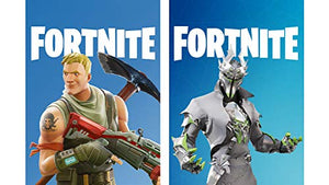 Xbox One S 1TB All-Digital Edition Two Controller Bundle, Xbox One S 1TB Disc-Free Console, 2 Wireless Controllers, Download Codes for Minecraft, Sea of Thieves and Fortnite Battle Royale