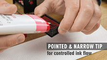 Load image into Gallery viewer, Self Inking Stamp Refill Ink - 2 oz. - Red Ink
