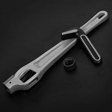 Load image into Gallery viewer, DURATECH 3-Piece Heavy Duty Aluminum Straight Pipe Wrench Set, 10", 14", 18"&amp;Offset 14" Heavy Duty Aluminum Pipe Wrench
