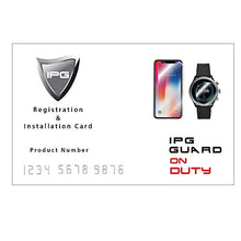 Load image into Gallery viewer, IPG for iPhone XR Decorative Carbon Fiber Vinyl Back Protector Anti Scratch Skin Guard - 3D Surface - Bubble -Free Easy to Install (Dark Brushed Aluminum)
