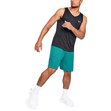 Load image into Gallery viewer, Under Armour Men's Tech Graphic Shorts , Swallowtail (381)/Tourmaline Teal , 3X-Large
