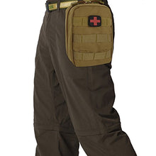 Load image into Gallery viewer, ArcEnCiel Tactical MOLLE EMT Medical First Aid IFAK Blowout Utility Pouch (Brown)
