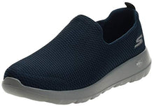 Load image into Gallery viewer, Skechers mens Go Walk Max-athletic Air Mesh Slip on Walking Shoe Sneaker, Navy/Gray, 10 X-Wide US

