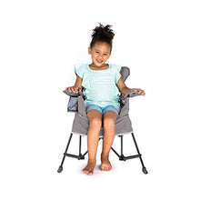 Load image into Gallery viewer, Baby Delight Go with Me Chair | Indoor/Outdoor Chair with Sun Canopy | Gray | Portable Chair converts to 3 Child Growth Stages: Sitting, Standing and Big Kid | 3 Months to 75 lbs | Weather Resistant
