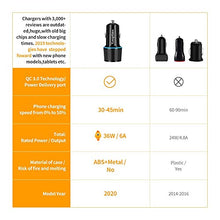 Load image into Gallery viewer, Looptimo 2-Pack 12 Volt Cigarette Lighter Adapter Kit, Compatible with Google Pixel 6/6 Pro/5a/5/4a/4, Samsung Galaxy Note 20/10/9,S21/S20/S10, PD &amp; QC 3.0 Car Charger with 3-Pack Type C Cable 3.3ft
