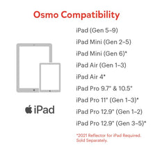 Load image into Gallery viewer, Osmo - Little Genius Starter Kit for iPad - 4 Educational Learning Games - Ages 3-5 - Phonics &amp; Creativity - STEM Toy (Osmo iPad Base Included)
