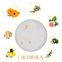 Load image into Gallery viewer, 100% Natural Shampoo Bar for Hair 2 Pieces Solid Shampoo Soap for Treated Dry Damaged Hair Vegetarian Plant Essence Helps Stop Hair Loss and Promotes Healthy Hair Growth 4.2oz (Bamboo Charcoal)
