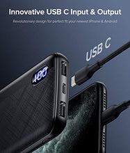 Load image into Gallery viewer, 【2 Pack】 GETIHU Portable Charger, Slimmest LED Display 10000mAh High-Speed Power Bank, 3 Outputs USB C External Battery Pack Compatible with iPhone 12 11 X XS 8 Plus Samsung S20 LG Google iPad Tablet
