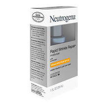Load image into Gallery viewer, Neutrogena Rapid Wrinkle Repair Daily Retinol Anti-Wrinkle Moisturizer, Anti-Wrinkle Face &amp; Neck Retinol Cream with Hyaluronic Acid, Retinol &amp; Glycerin with SPF 30 Sunscreen, 1 fl. oz
