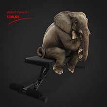 Load image into Gallery viewer, Magic Fit Adjustable Weight Bench Utility Exercise Workout Bench Flat/Incline/Decline Bench Press for Home Gym
