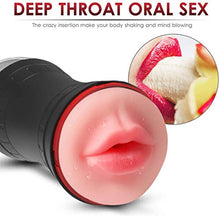 Load image into Gallery viewer, Air-Sücking Toys Quiet Relaxation Hands Free Pocket pussey Stroker Vibrating Licking Pennis Sec Toys Püssy Deluxe T-Shirt Belt
