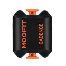Load image into Gallery viewer, moofit Cadence Sensor Bluetooth/ANT+ IP67 Waterproof Wireless RPM Cycling Spin Bike Cadence Sensor for Wahoo/Zwift/OpenRider/Endomondo/TacX/TrainerRoad (MooFit app Unavailable)
