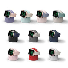 Load image into Gallery viewer, elago W2 Apple Watch Charger Stand Compatible with Apple Watch Series 6/SE/5/4/3/2/1 (44mm, 42mm, 40mm, 38mm) (Lavender Grey)
