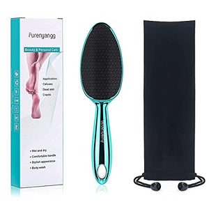 Furenyangg 3D Foot File,Foot Scrubber,Callus Remover for Feet,Curved Nano Glass Original Design Innovative,Professional Foot Rasp,Pedicure Tools,Dead Skin,Calluses,Cracks,Wet and Dry Feet