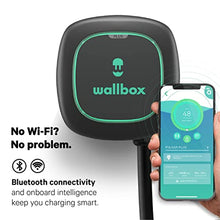 Load image into Gallery viewer, Pulsar Plus Level 2 Electric Vehicle Smart Charger - 40 Amp NEMA Ultra Compact, WiFi, Bluetooth, Alexa and Google Home - 25 Foot Cable - UL Certified - Indoor/Outdoor - by Wallbox
