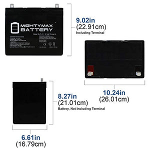 Mighty Max Battery 12V 75AH Battery Replacement for Interstate HD24-DP Brand Product